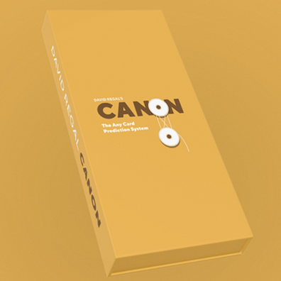 Canon (Gimmicks and Online Instructions) by David Regal - Trick